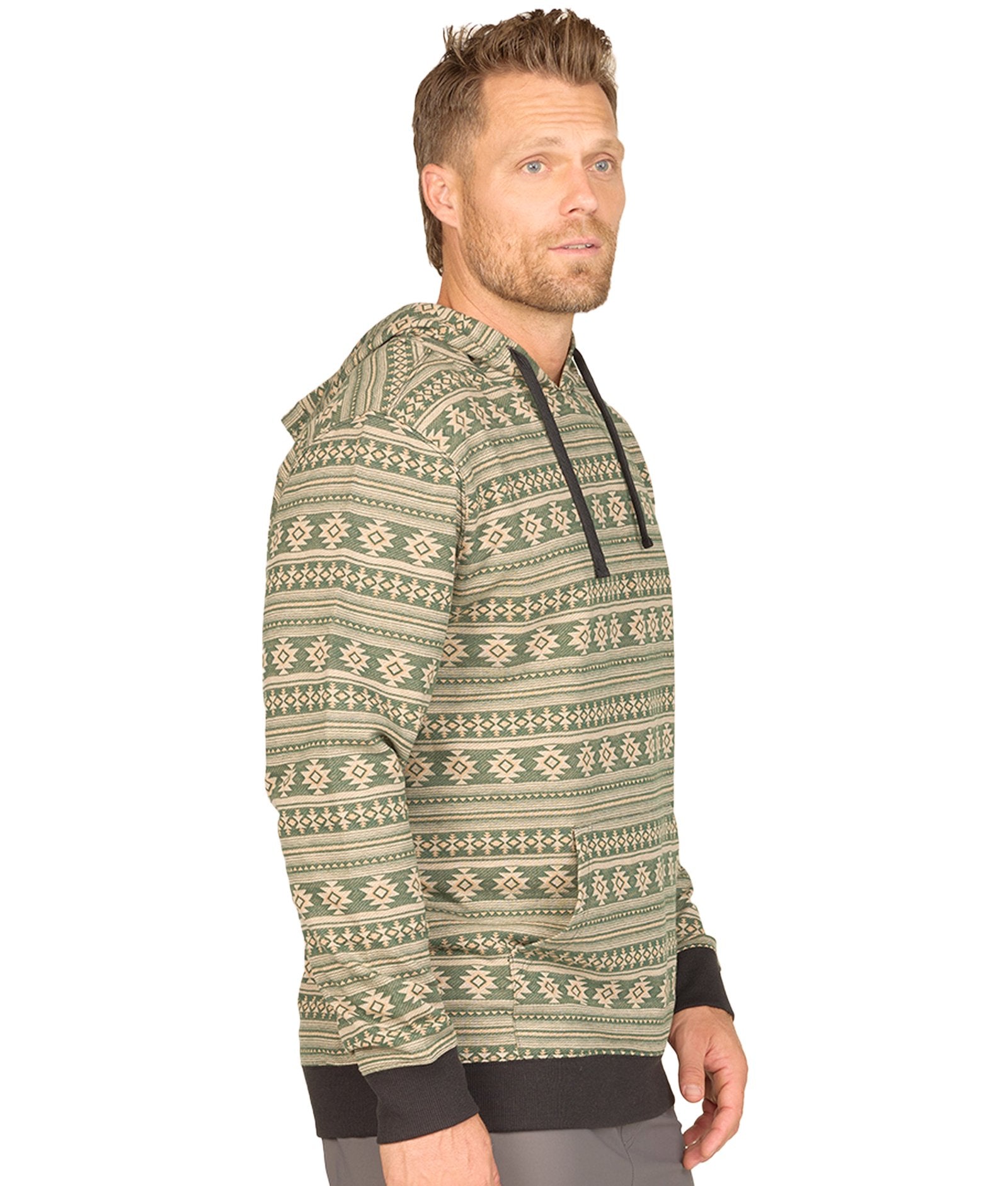 Men's Forest Green Wilder Pullover Hoodie