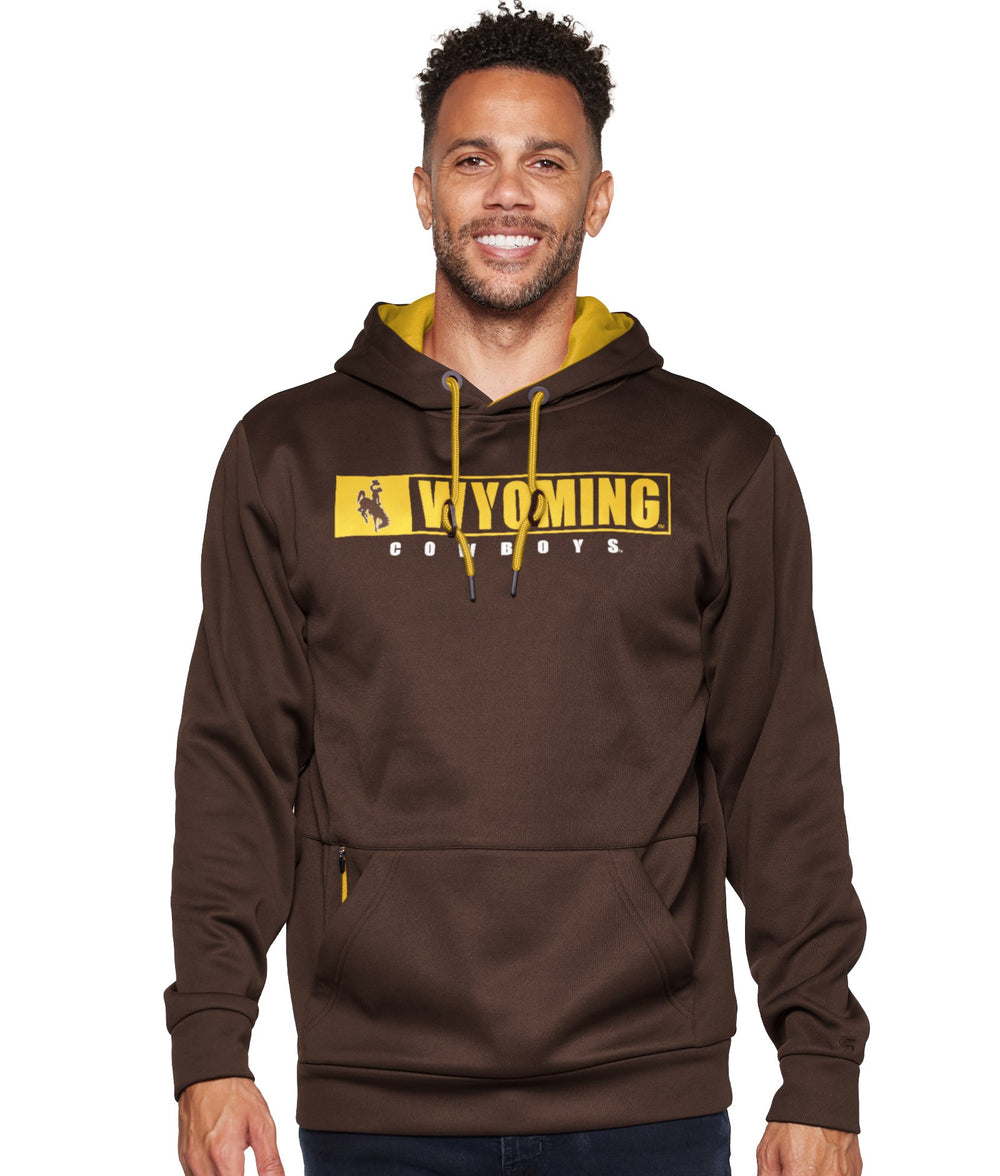 Men's Wyoming Cowboys Mainframe Pullover Hoodie