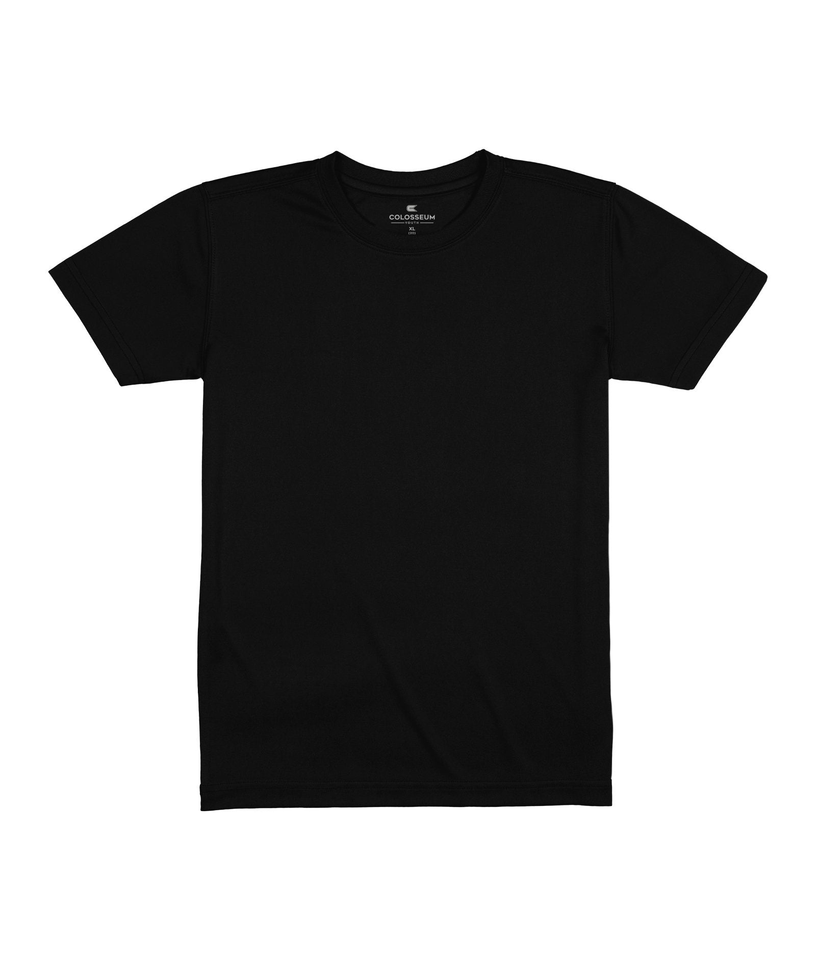 Youth Boy's Black Trail Short Sleeve Tee