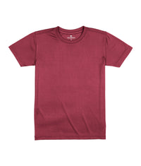 Youth Boy's Maroon Trail Short Sleeve Tee