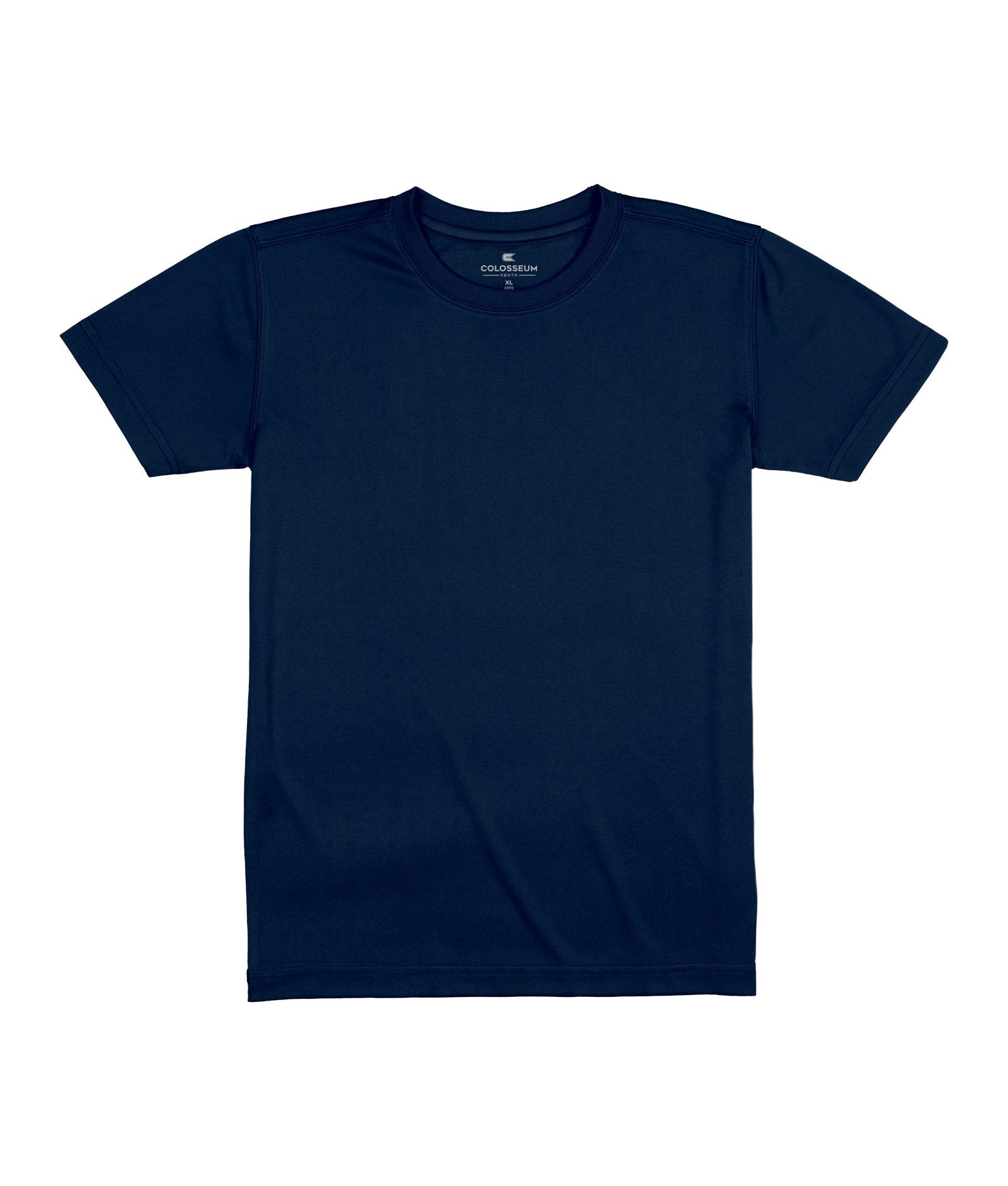 Youth Boy's Navy Trail Short Sleeve Tee