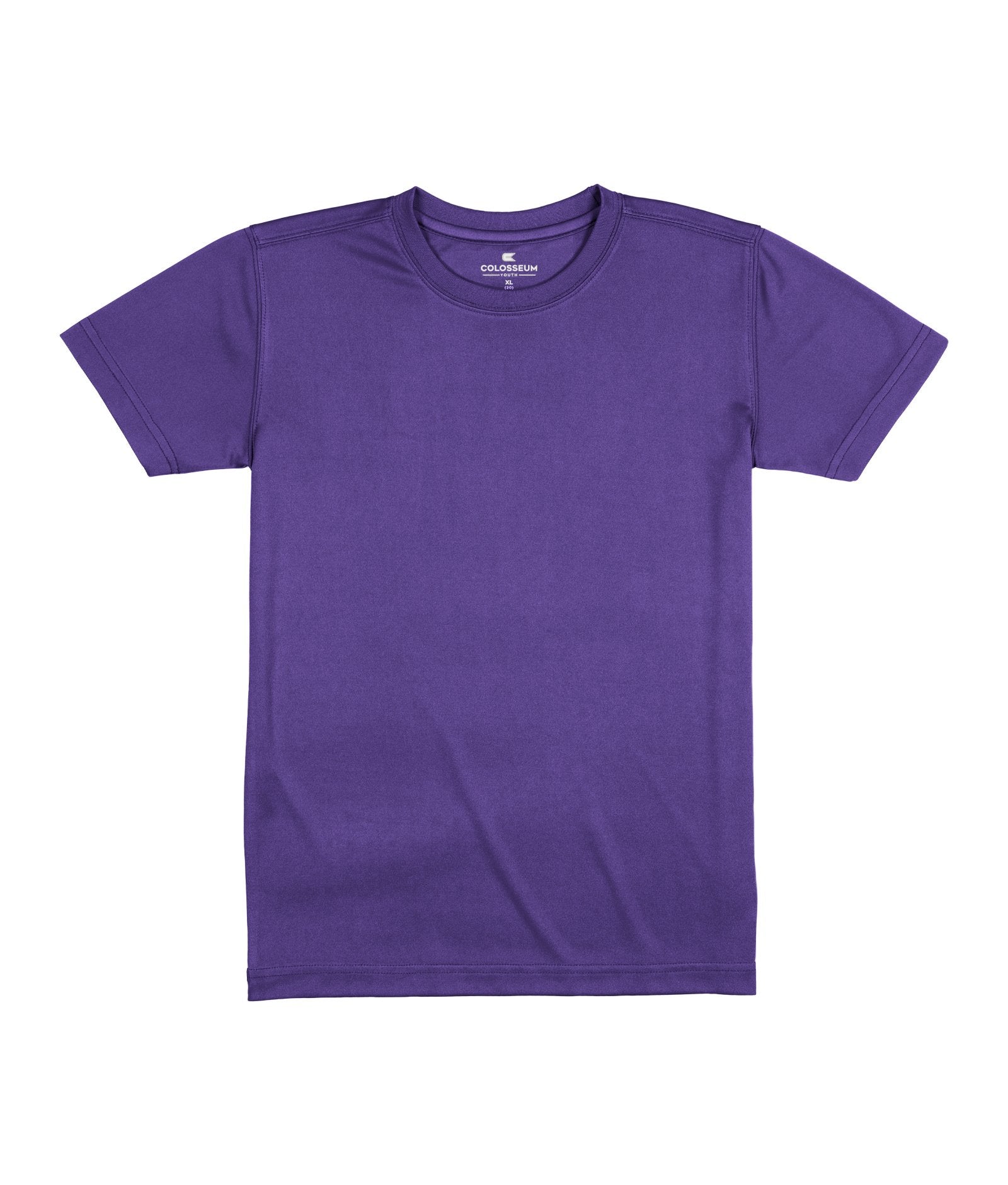 Youth Boy's Purple Trail Short Sleeve Tee